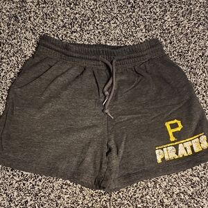 Pirates Women's Athletic Shorts - Gray
